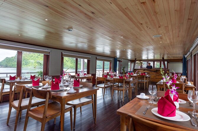 Halong Amazing Sail Luxury 1 Day Small Group Tour 7-Hour Cruising - Ti Top Island combines views and swimming