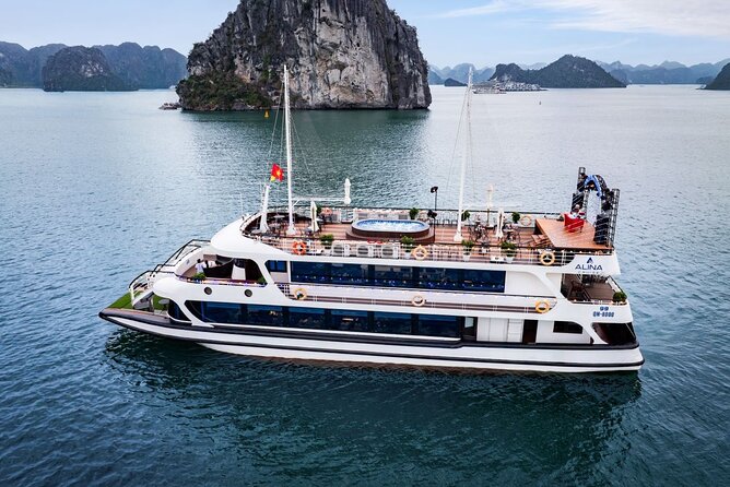 Halong and Bai Tu Long Luxury Day Escape - Lunch, drinks, and the sunset party