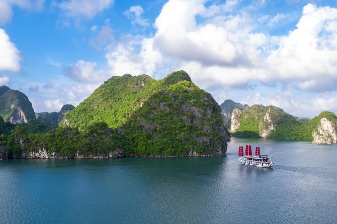 Halong & Bai Tu Long Luxury Day Tour - Fishing village & Kayak - Afternoon views, photos, and sunset on the sundeck