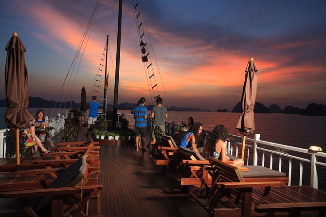 Halong Bay 2D1N BEST CRUISES All-Inclusive: Transfer, Meals, Kayak, Cave, Island - Lan Ha Bay, Cat Ba Island, and the Bright and Dark Cave area
