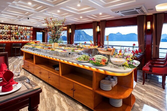 Halong Bay 5-Star Day Cruise, Buffet Lunch, Cave, Kayak, Transfer - 7:30 am pickup from Hanoi’s Old Quarter