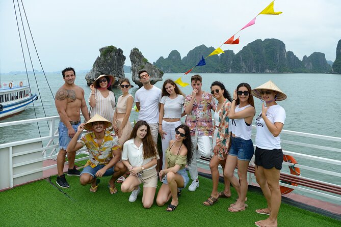 Halong Bay 6 Hours Cruise with Buffet, Sung Sot, Luon Cave, Titop - Lunch, the boat, and what $69 covers