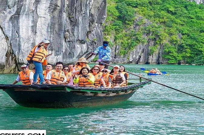Halong Bay Cruise Luxury 1 Day Tour - Incense Burner Islet and Fighting Cock Islet