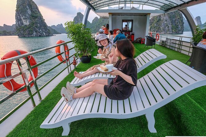 Halong Bay Cruise Luxury Full Day Tours - Kayaking as the best optional activity