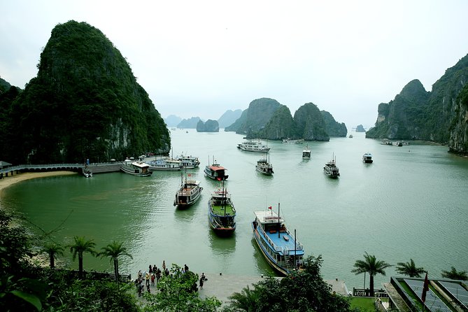 Halong Bay Cruise Tour from Hanoi with Kayak Adventure - The long road from Hanoi to Tuan Chau Harbor