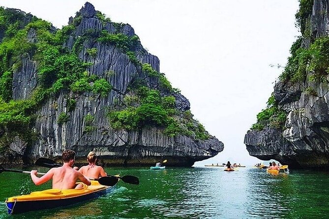 Halong Bay Cruises many options - Boarding at Tuan Chau Harbor
