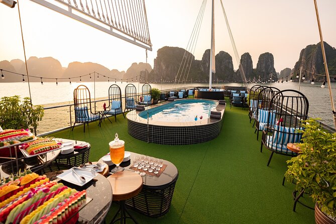 Halong Bay Day Tour With Sunlight Luxury Cruise With Transfer - Starting in Hanoi’s Old Quarter