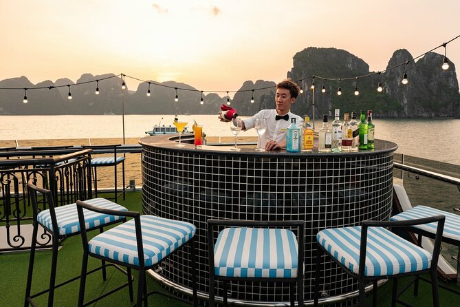Halong Bay Day Tour With Sunlight Luxury Cruise With Transfer - Boarding at Tuan Chau Harbour