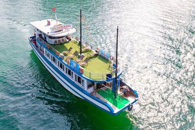 Halong Bay Day Tour With Titop Island, Cave, Kayak & Lunch - Boarding at Tuan Chau and lunch on the water