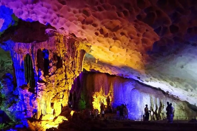 Halong Bay Excursion with Caving, Swimming and Kayaking - Boarding at Tuan Chau Harbor