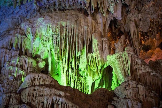 Halong Bay Full Day Tour with All-Inclusive: Boat, Kayak, Island, Cave and Lunch - Seafood lunch and what the $55 price covers