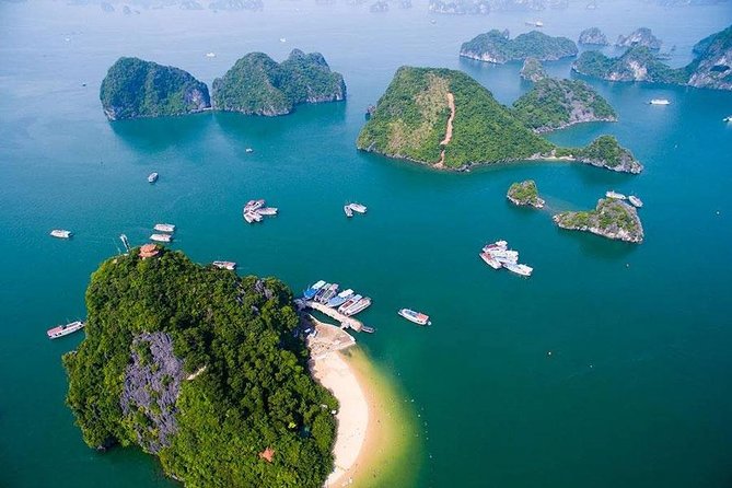 Halong Bay Full Day Tour with All-Inclusive: Boat, Kayak, Island, Cave and Lunch - Titop Island and the final views