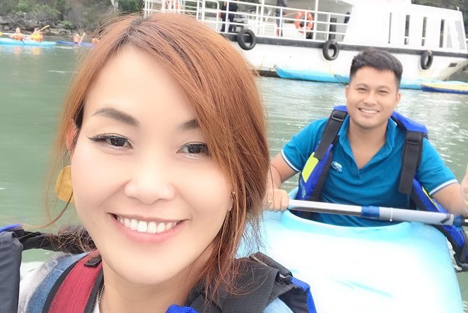Halong Bay Full Day With 5 Star Cruise - Buffet Lunch - TiTop Island for swimming and views