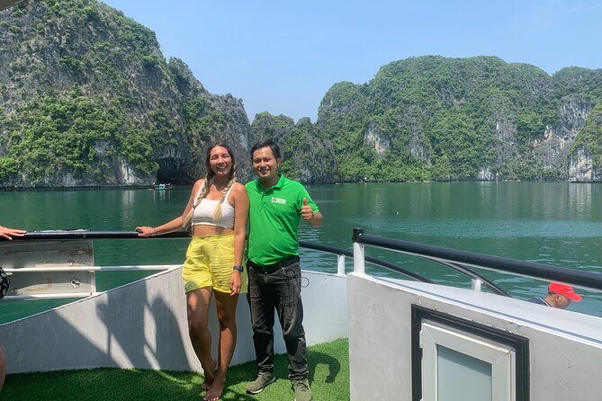 Halong Bay Full Day With 5 Star Cruise - Buffet Lunch - Tuan Chau Harbor and the modern cruise