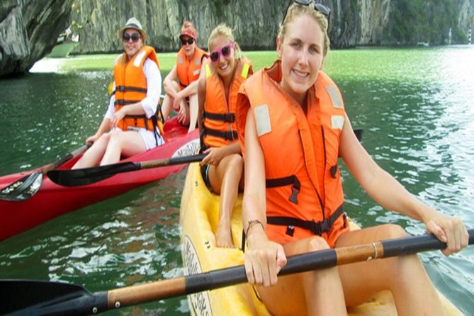 Halong Bay Full-Day with 6 Hour Cruise Kayaking, Swimming, Lunch - Ti Top Island for swimming and the bay view