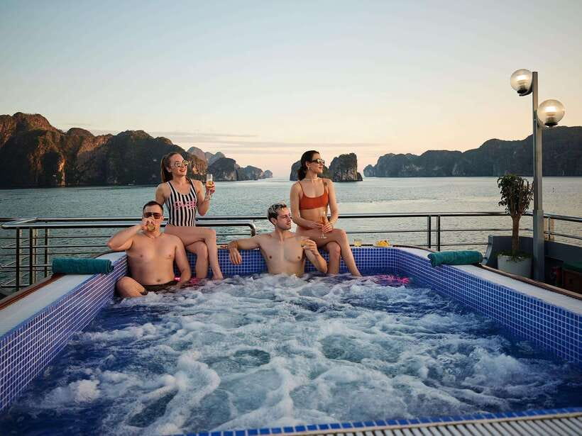 Halong Bay Luxury Cruise: Kayak&Swim,Cave, Party BEST SELLER - What the $43 price really includes