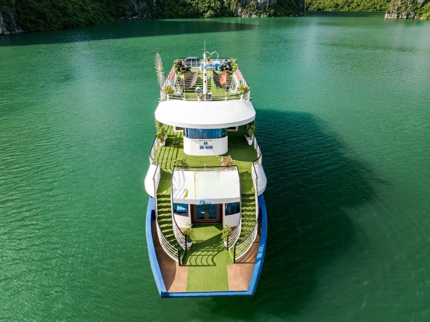 Halong Bay Luxury Cruise with Kayaking & Lunch Buffet - Luon Cave by kayak or bamboo boat