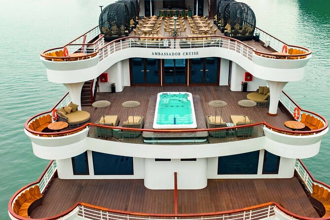 Halong Bay Luxury Dinner Cruise - Ambassador - The 8:30 pm Fireworks Show