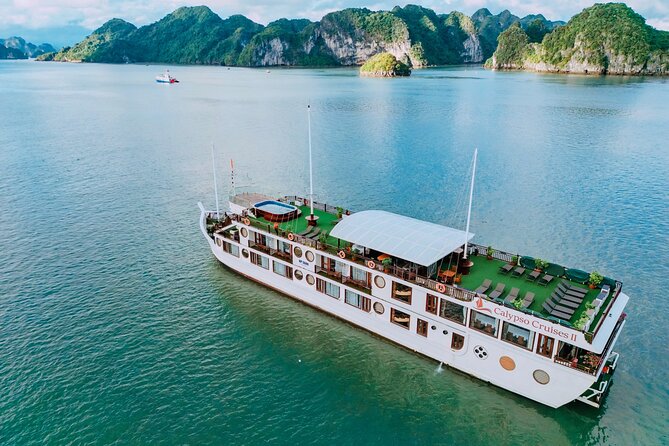 Halong Calypso Cruise 2d1n-All Inclusive Cruise with Transfer - Lunch on the way into Lan Ha Bay