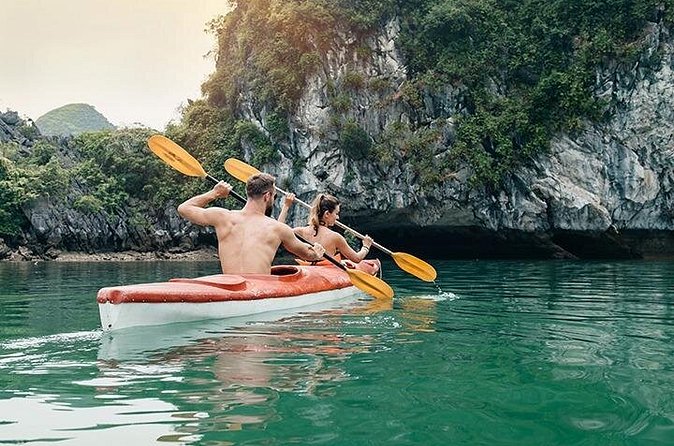 Halong Day Trip From Hanoi - The cave and floating-village stop