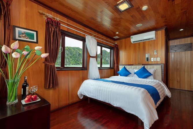 Halong deluxe cruise 2D/1N: Surprise cave, Titop island, Full Meals, best prices - Dawn, breakfast, and the second morning