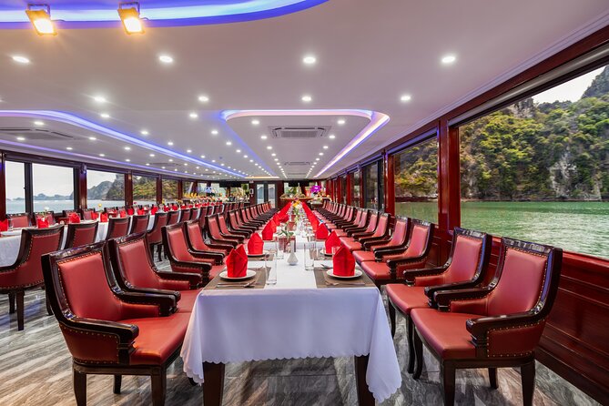 Halong Diamond Crusie- The most luxury daily Crusie in Halong Bay - What the ship offers between stops