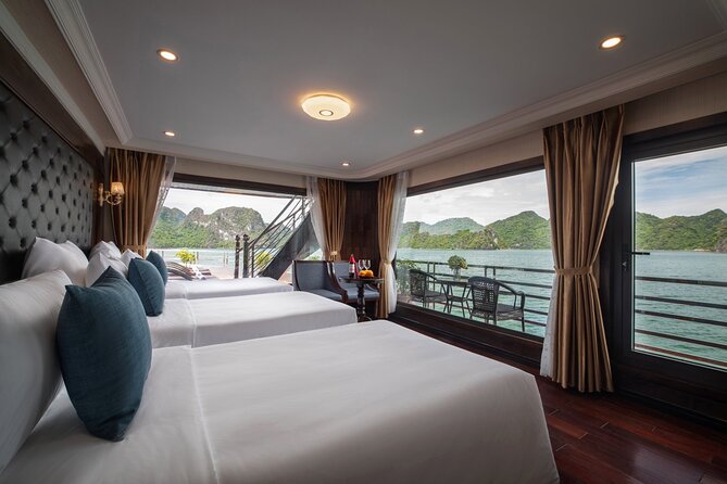 Halong La Pandora Cruise 2days/1Night - Comfortable Cabins With Bay Views