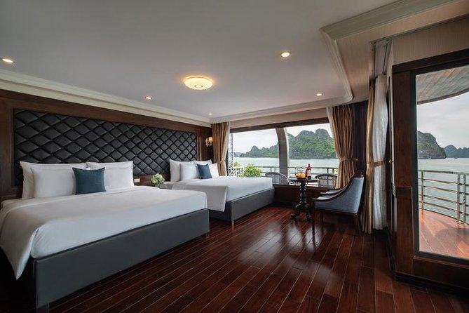 HaLong - LanHa Bay 1 Night On The 2nd Deck with La Pandora Cruises - Sunset, cooking, karaoke, and a night on board