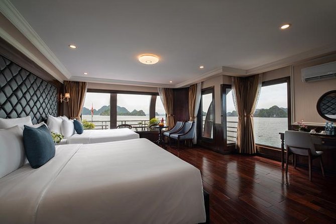 HaLong - LanHa Bay 2 Nights On The 1st Deck with La Pandora Cruises - Sunrise, Tai Chi, and a full second day
