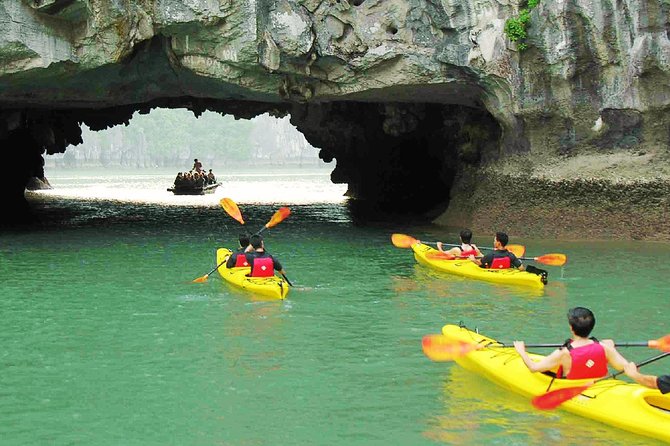 Halong Luxury Cruise Full Day Tour from Hanoi: All Inclusive - Seafood lunch, sunset tea, and onboard comfort
