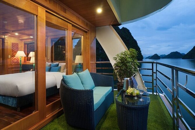 Halong Milalux 5 Star Cruise 2d1n,All inclusive,transfer - The Hanoi pickup and road to Tuan Chau