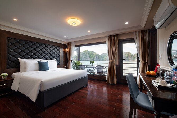 Halong Pandora 5 Star Cruise 2D1N-All Inclusive, cave, transfer - From Hanoi’s Old Quarter to Tuan Chau Island