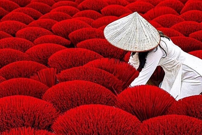 Handmade Incense Making Activity in local village from Hanoi - Seeing the incense village in full color