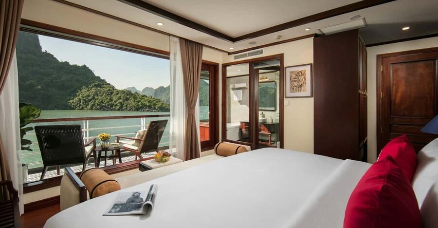 Hanoi: 2-Day Lan Ha & Halong Bay 5 Stars Cruise with Balcony - Lunch among the limestone islands