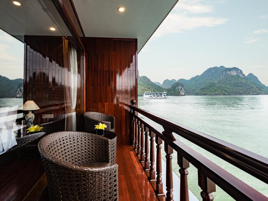 Hanoi: 2-Day Lan Ha & Halong Bay 5 Stars Cruise with Balcony - Choosing between Dark and Bright Cave and Ba Trai Dao