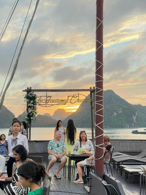 Hanoi: 2D1N Ha Long Bay by Le Journey Cruise - Sunset, cooking, and an evening on board