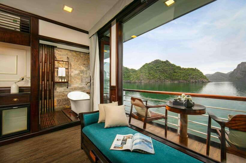 Hanoi: 2D1N Ha Long Bay, Lan Ha Bay by Amanda Luxury Cruise - Tra Bau by kayak or from the water