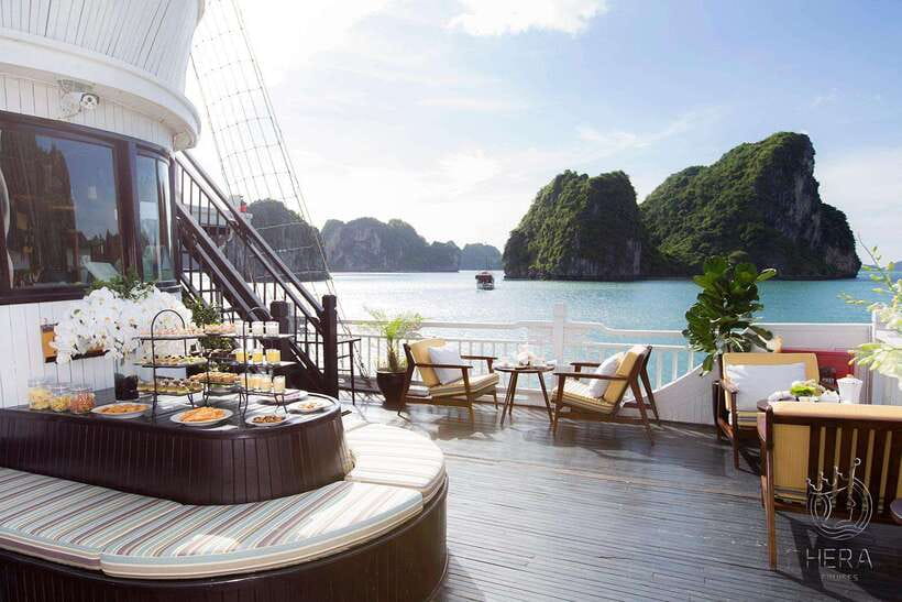 Hanoi: 3D2N Ha Long, Lan Ha Bay by Hera Grand Luxury Cruise - The basic shape of this three-day cruise
