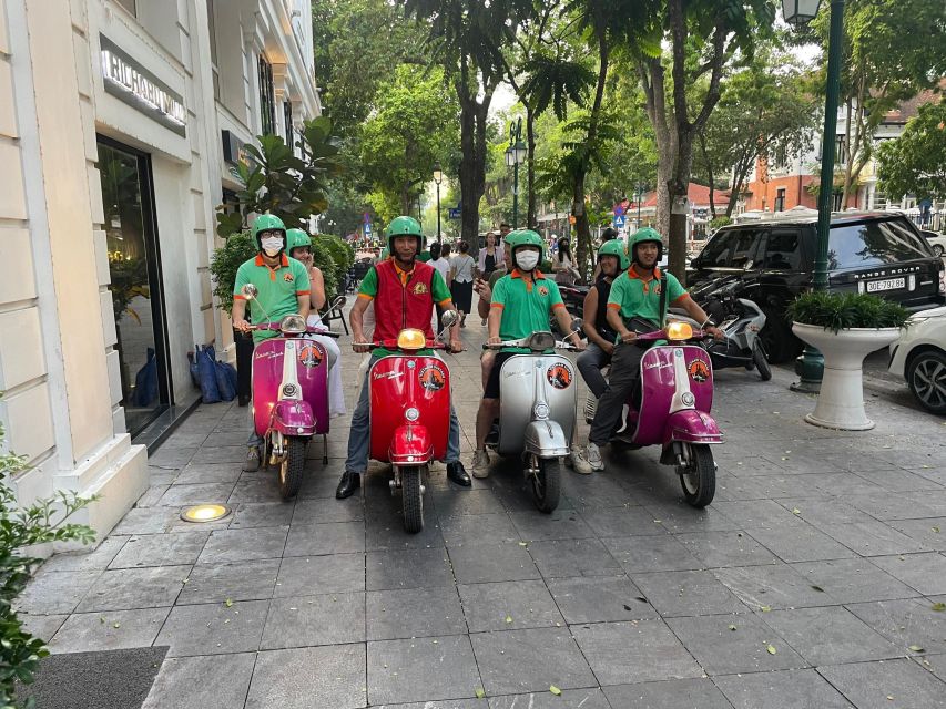 Hanoi 4.5-Hour Vespa Tour city tour - Tran Quoc Pagoda and the lakeside temples