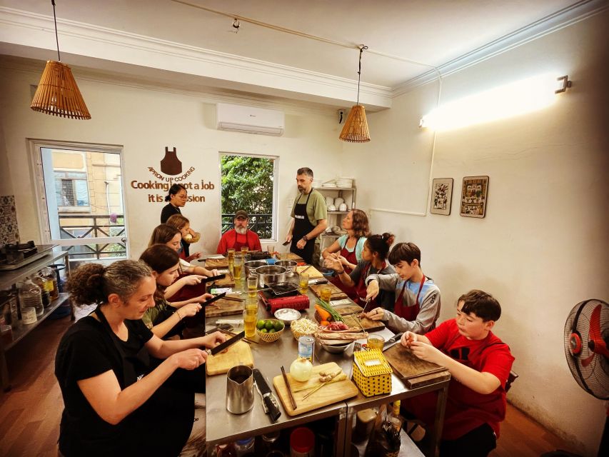 Hanoi: 5 Local Dishes Cooking Class with Meal & Market Visit - Cooking five dishes instead of watching a show