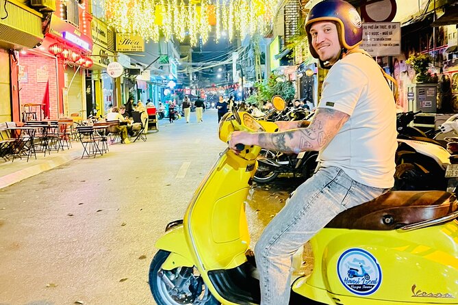 Hanoi After Dark Vespa Tour (4 hours): Street Food & Night Vibes - Why a Vespa is the right way to see Hanoi after dark