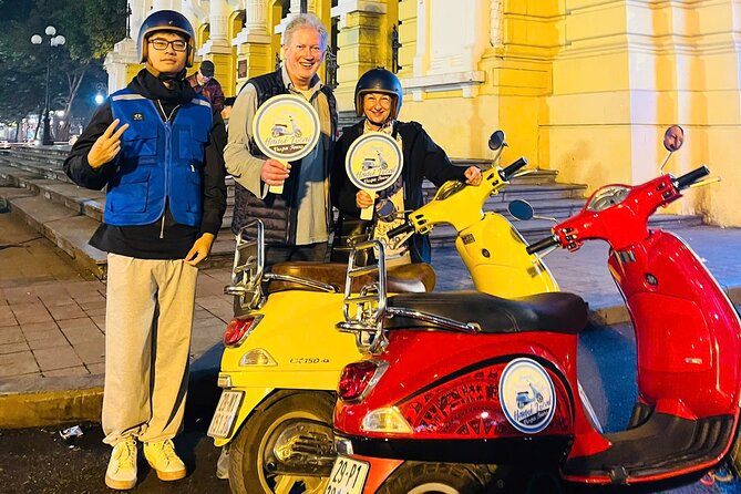 Hanoi After Dark Vespa Tour (4 hours): Street Food & Night Vibes - Opera House and St. Joseph’s Cathedral
