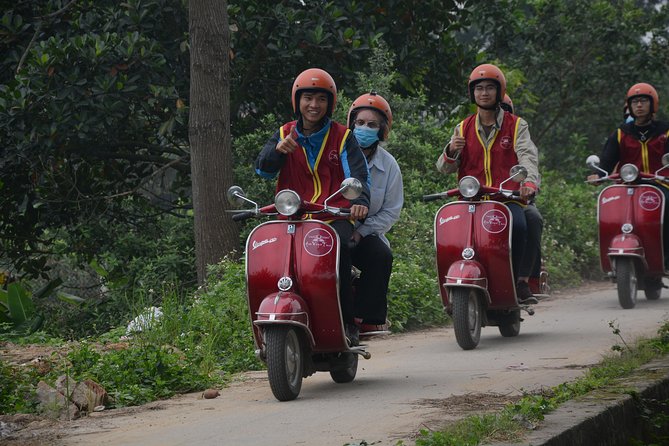 Hanoi Back Street Vespa Tours: Full Day Vespa Tours - A local lunch near Truc Bach Lake