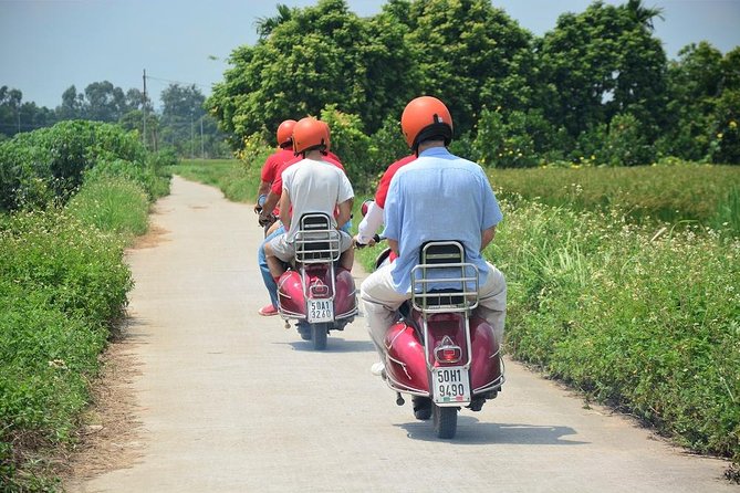 Hanoi Back Street Vespa Tours: Full Day Vespa Tours - Long Bien Bridge leads to the Red River countryside