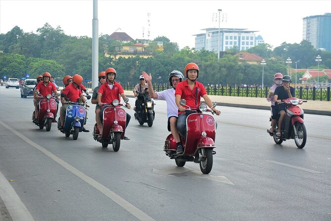 Hanoi Back Streets Vespa Tours: Hanoi Vintage Vespa Tours City - Long Bien Bridge and Hanoi’s railway lanes
