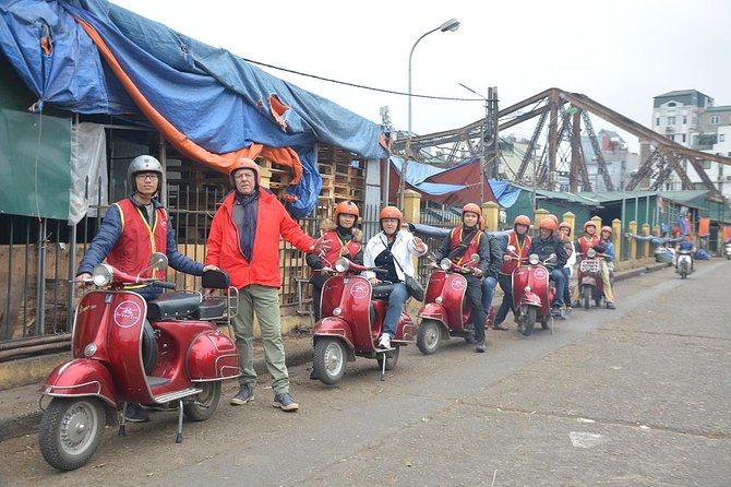 Hanoi By Vespa Tours: HISTORY + CULTURE + SIGHT + FUN 2,5 Hours - Walking beside Hanoi’s famous railway