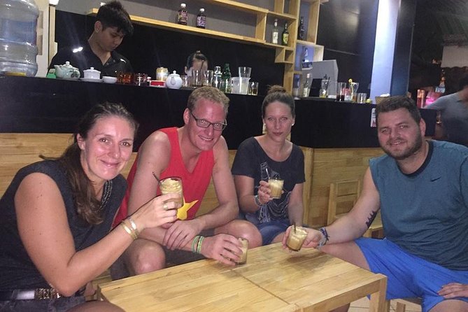 Hanoi City Street Food Night Tour by Motorscooter - Street barbecue, noodles, and an informal dinner