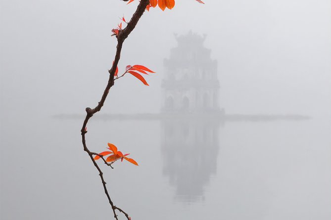 Hanoi city tour - Tran Quoc Pagoda beside West Lake