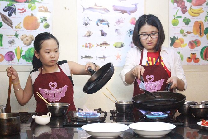Hanoi Cooking Class and Market Tour in Ancient House - Eating upstairs in the old cooking house
