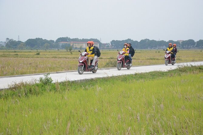 Hanoi Countryside Motorbike Tours Led By Women - Finishing with Vietnamese food near Truc Bach